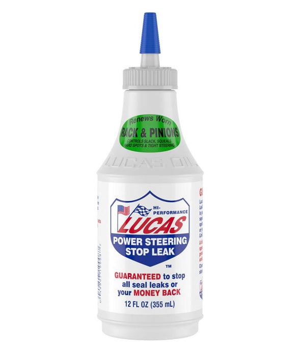 LUCAS POWER STEERING STOP LEAK 12 FL OZ