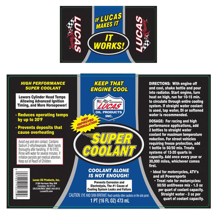 Lucas Super Coolant 16 FL OZ