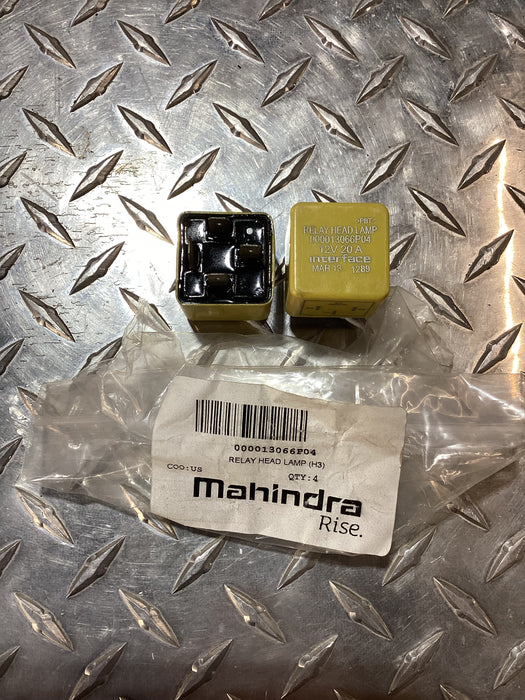 Mahindra Head Lamp Relay, 000013066P04