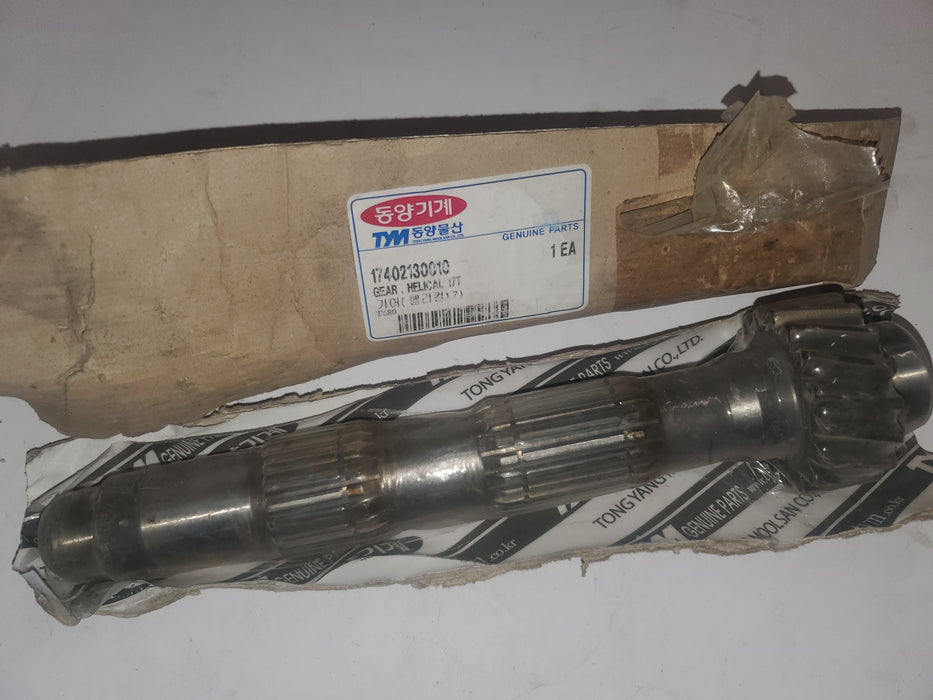 TYM/MAHINDRA TRACTOR HELICAL GEART700, 17402130010