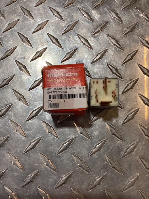 Mahindra 70 AMP Relay E007702702D1