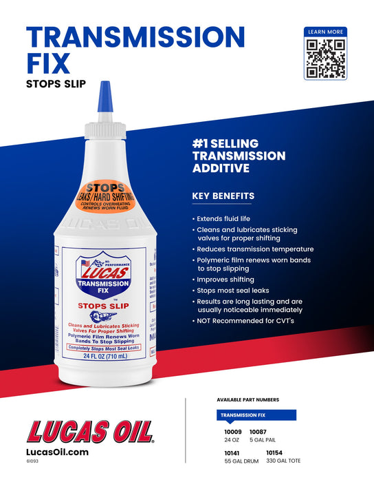 Lucas Transmission Fix 24 FL OZ