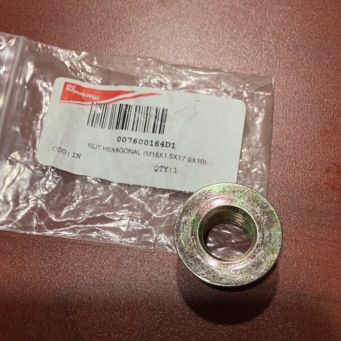 Hex Nut Rear Wheel Bolt, 007600164D1