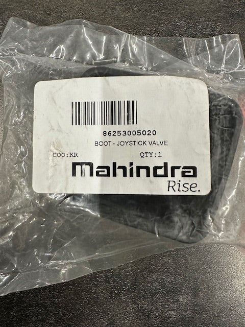 MAHINDRA JOYSTICK BOOT VALVE 86253005020