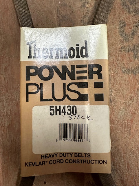 5H430 THERMOID POWER PLUS HEAVY DUTY BELT, 5H430