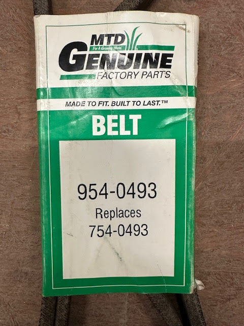 MTD CUB CADET BELT 954-0493