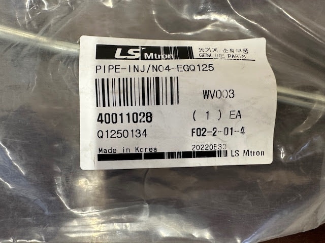 LS Tractor Pipe, Inj 40011028