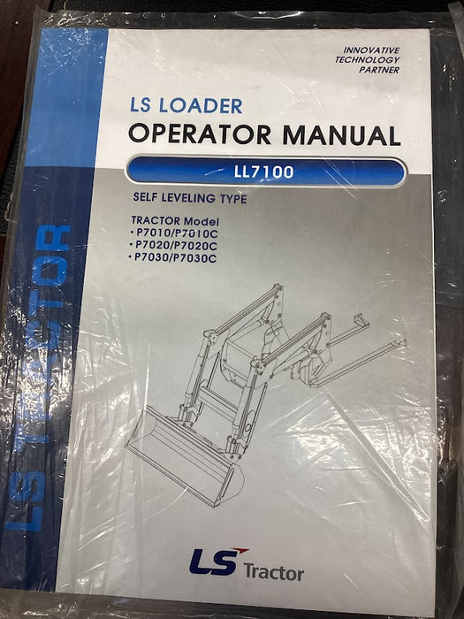 LS LOADER OPERATOR MANUAL LL7100