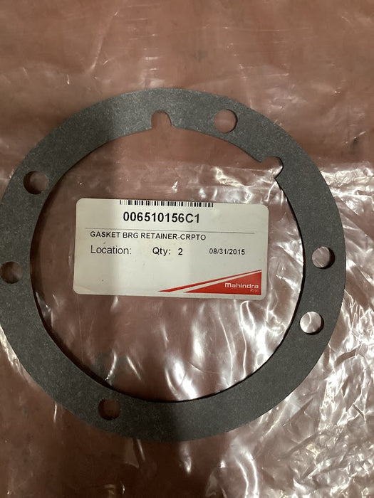 Mahindra Bearing Retainer Gasket 006510156C1